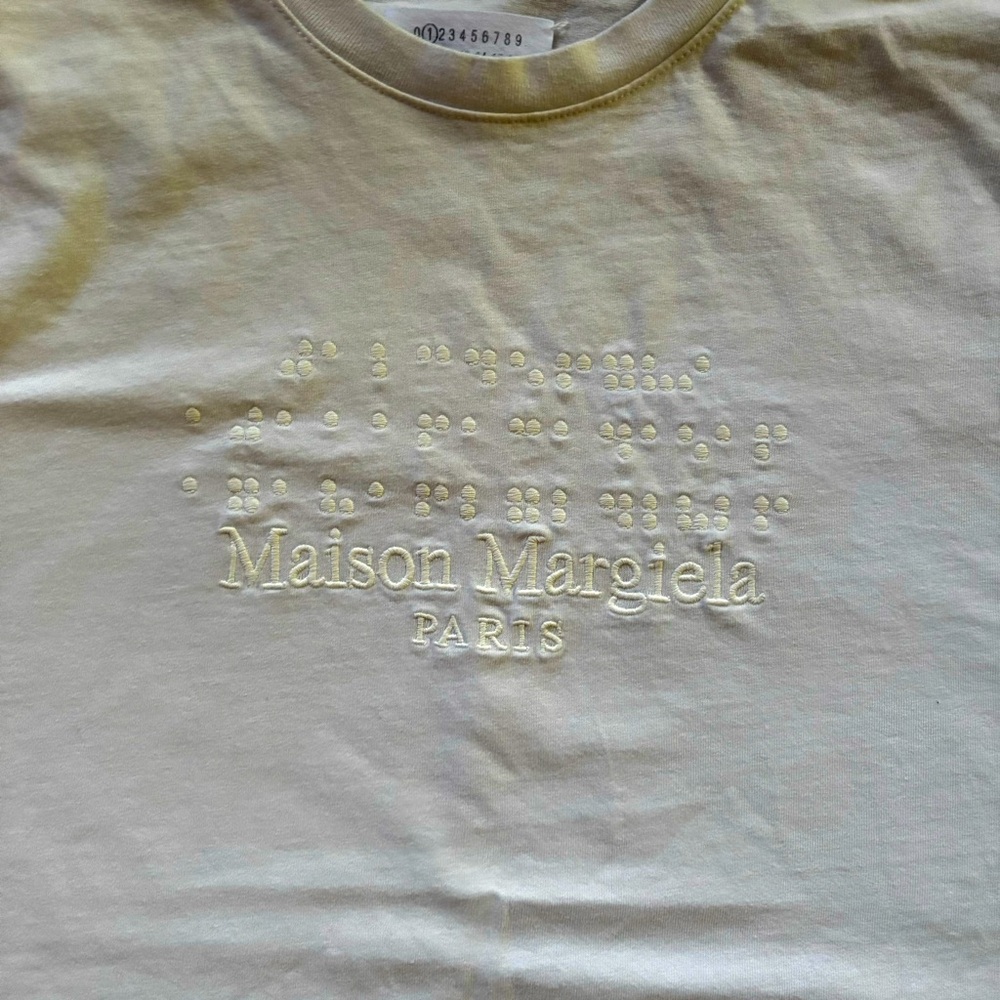 Maison Margiela Braille Tee Season 1